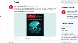 Economist on Twitter. 30. April 2021. Screenshot.