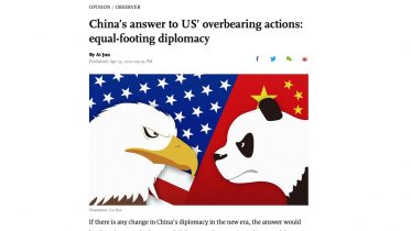 Global Times/ China. Screenshot 20.April 2021.