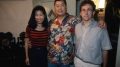 Mit Jimmy Lai und Ehefrau. Foto: Adrian Bradshaw.
